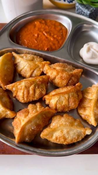 Chcken Fried Momo